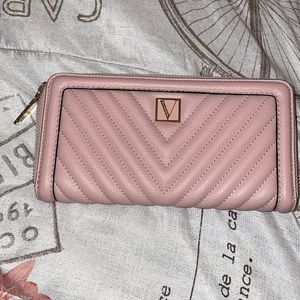 Pink Victoria’s Secret wallet/clutch